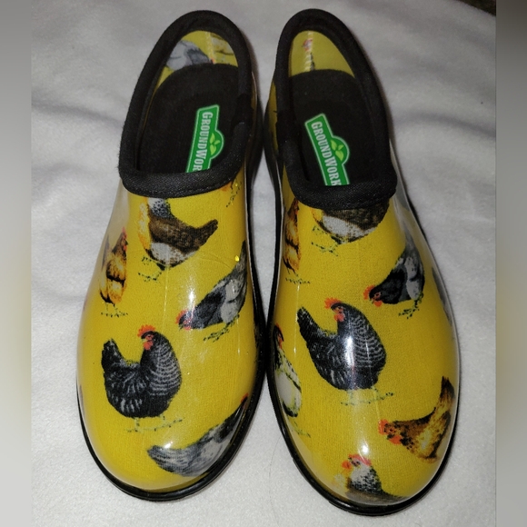 Ground Work Shoes Garden Shoes Chicken Clog Sz